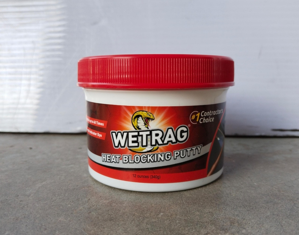 WETRAG HEAT BLOCKING PUTTY (12 OUNCES/340G)