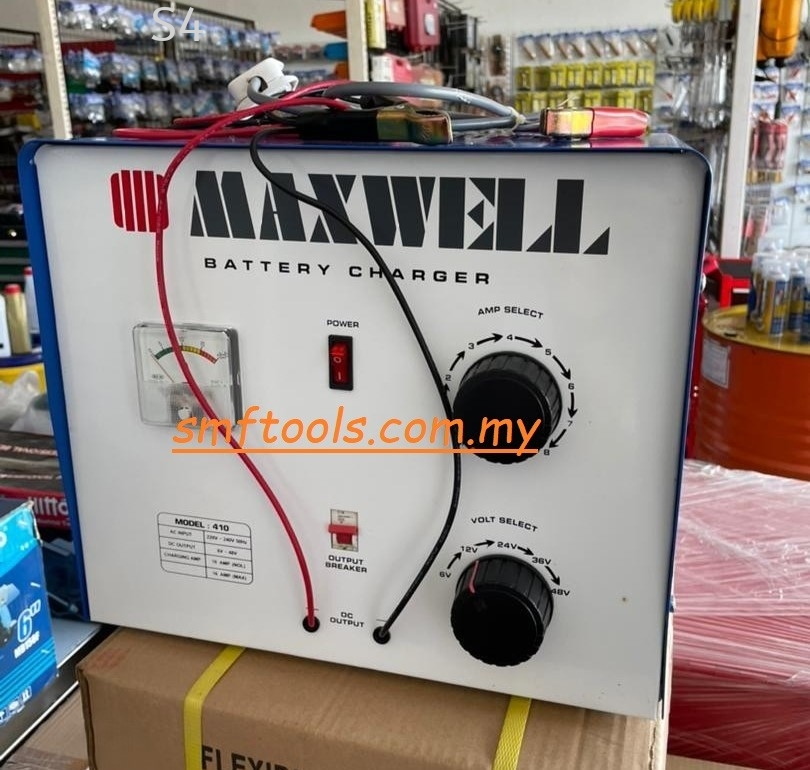 Maxwell #410 Lead Acid DC Battery Charger (Made In Malaysia)