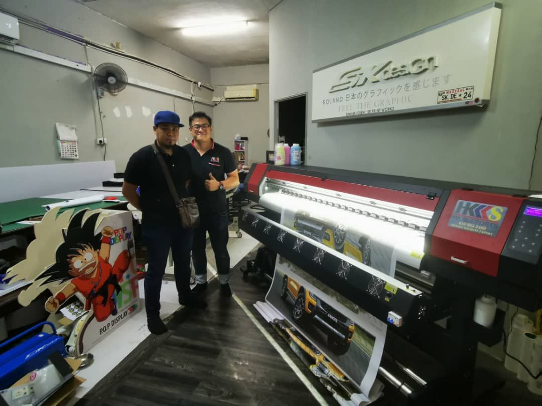 DELIVERY TO JOHOR!! EPSON ECO SOLVENT MACHINE - EPSON DX11