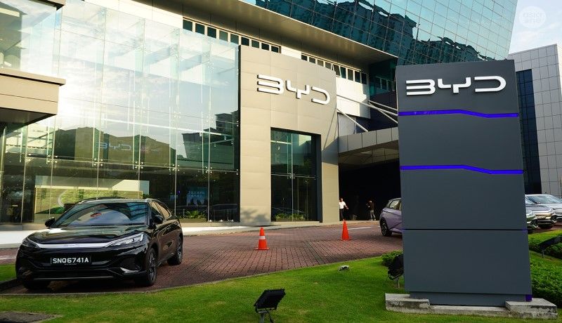BYD Builds On Its Sales Success In Singapore With The Launch Of Its New Flagship Showroom At Alexandra