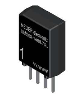 MEDER UMS05-1A80-75L UMS Series Reed Relay UMS Series Reed Relay Meder ...
