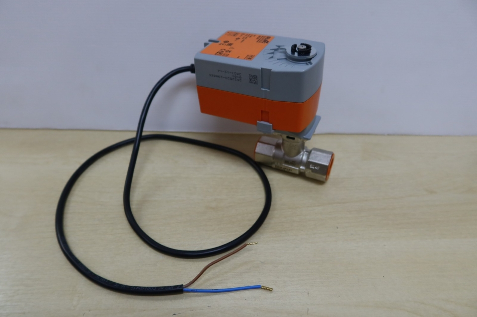 BELIMO R2020-6P3-S1+TRF230 2 WAY MOTORISED CONTROL VALVE (BALL TYPE): DN 3/4''/20 , KVS:6.3, SPRING