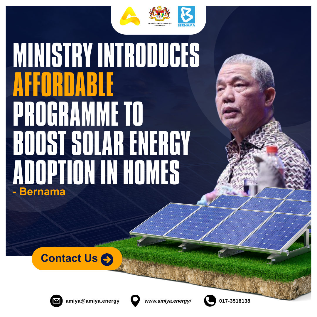 Move To Boost Solar Panel Installation In Homes - bernama 