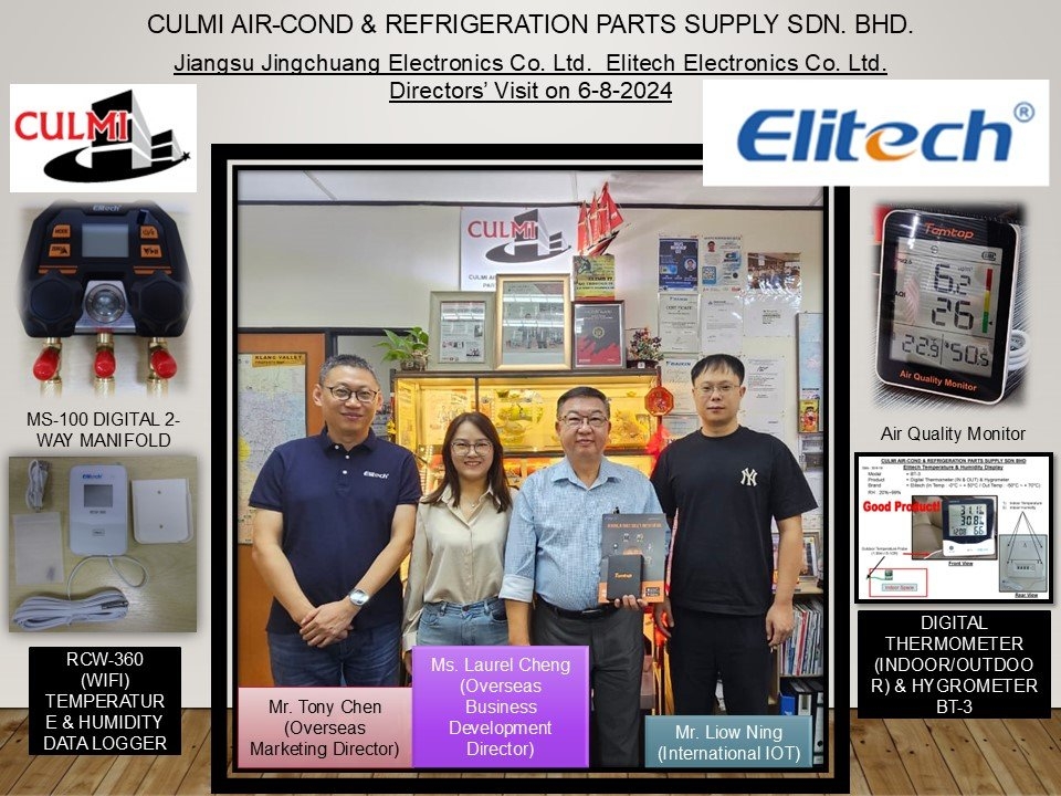 Jiangsu Jingchuang Electronics Co. Ltd. Elitech Electronics Co. Ltd. Directors¡¯ Visit on 6-8-2024