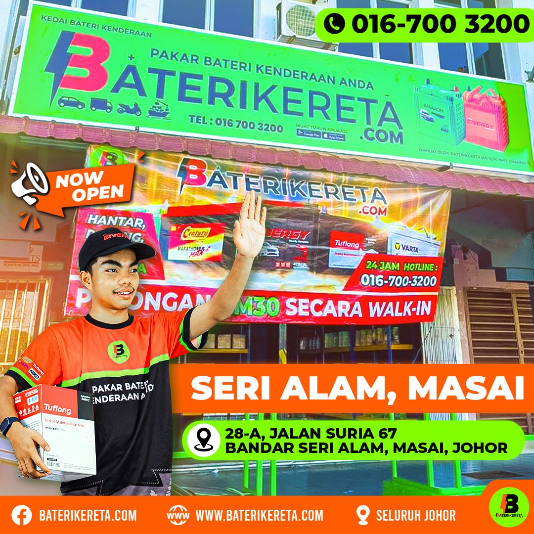 NEW OUTLET IN BANDAR BARU SERI ALAM, MASAI, JOHOR