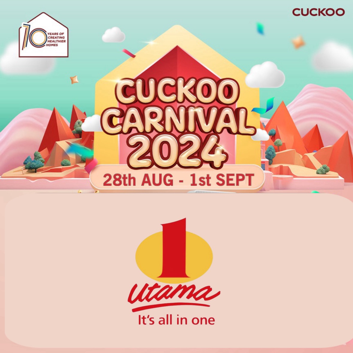 ONE UTAMA CUCKOO CARNIVAL 