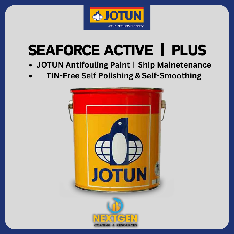 JOTUN MARINE PAINT - SEAFORCE ACTIVE - ANTI-FOULING PAINT - DRY DOCK PAINT - HULL PAINT JOTUN MARINE PAINT - SEAFORCE ACTIVE - ANTI-FOULING PAINT - DRY DOCK PAINT - HULL PAINT JOTUN MARINE PAINT