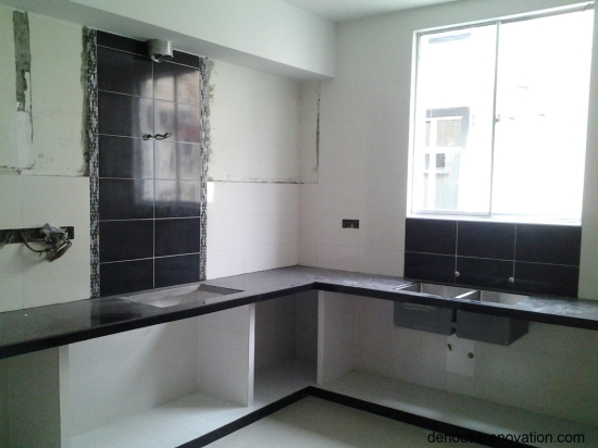Concrete Table Top Kitchen Cabinet Malaysia Reference Renovation Design ...