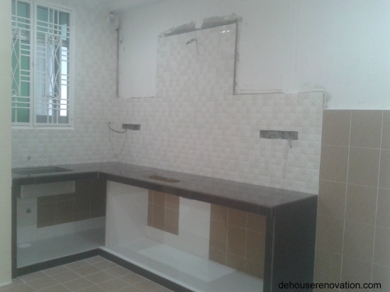 Concrete Table Top Kitchen Cabinet Malaysia Reference Renovation Design ...