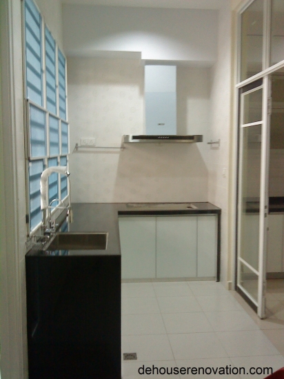 Concrete Table Top Kitchen Cabinet Malaysia Reference Renovation Design ...