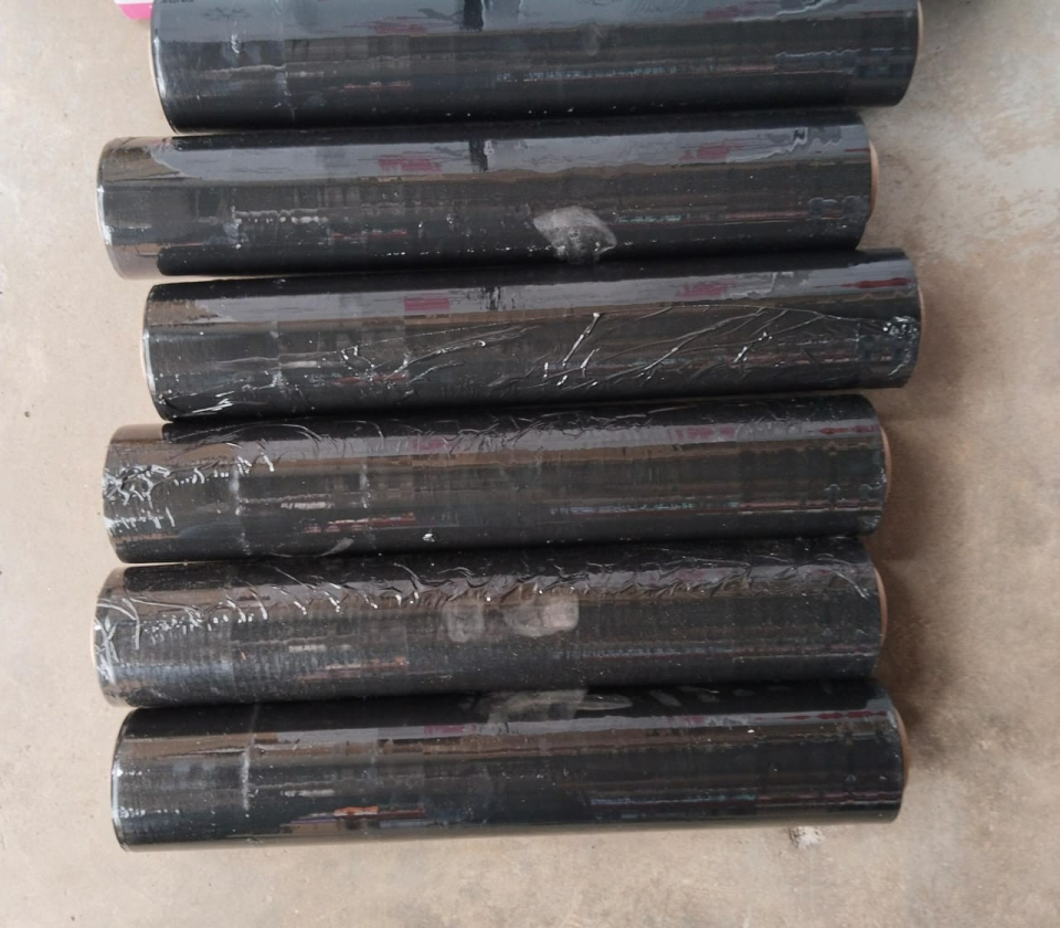 PALLET STRETCH FILM (BLACK) (500MMX2.2KG/200 CORE) (6-ROLL/CTN)