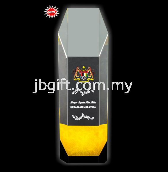 SPECIAL GOLDEN EMBEDDED CRYSTAL CT-163AD