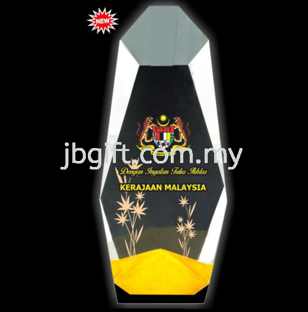 SPECIAL GOLDEN EMBEDDED CRYSTAL CT-166AD