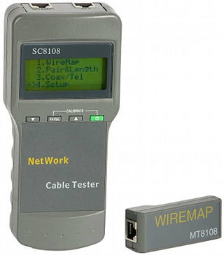 8108 - DIGITAL NETWORK CABLE TESTER