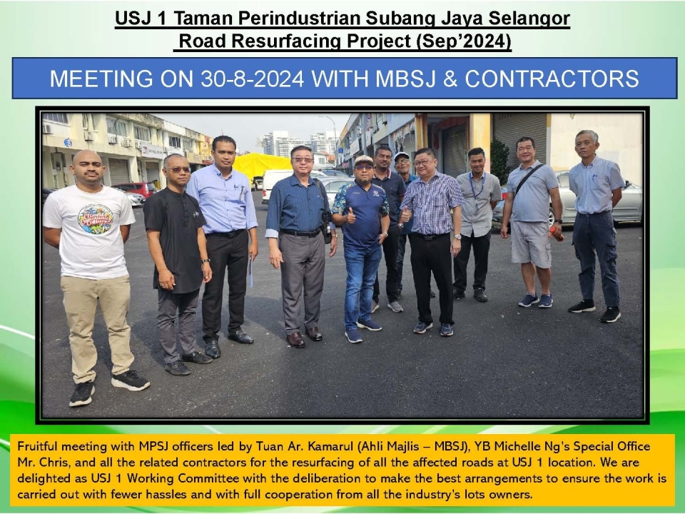 MY COMMUNITY CONTRIBUTIONS TO USJ 1 SUBANG JAYA