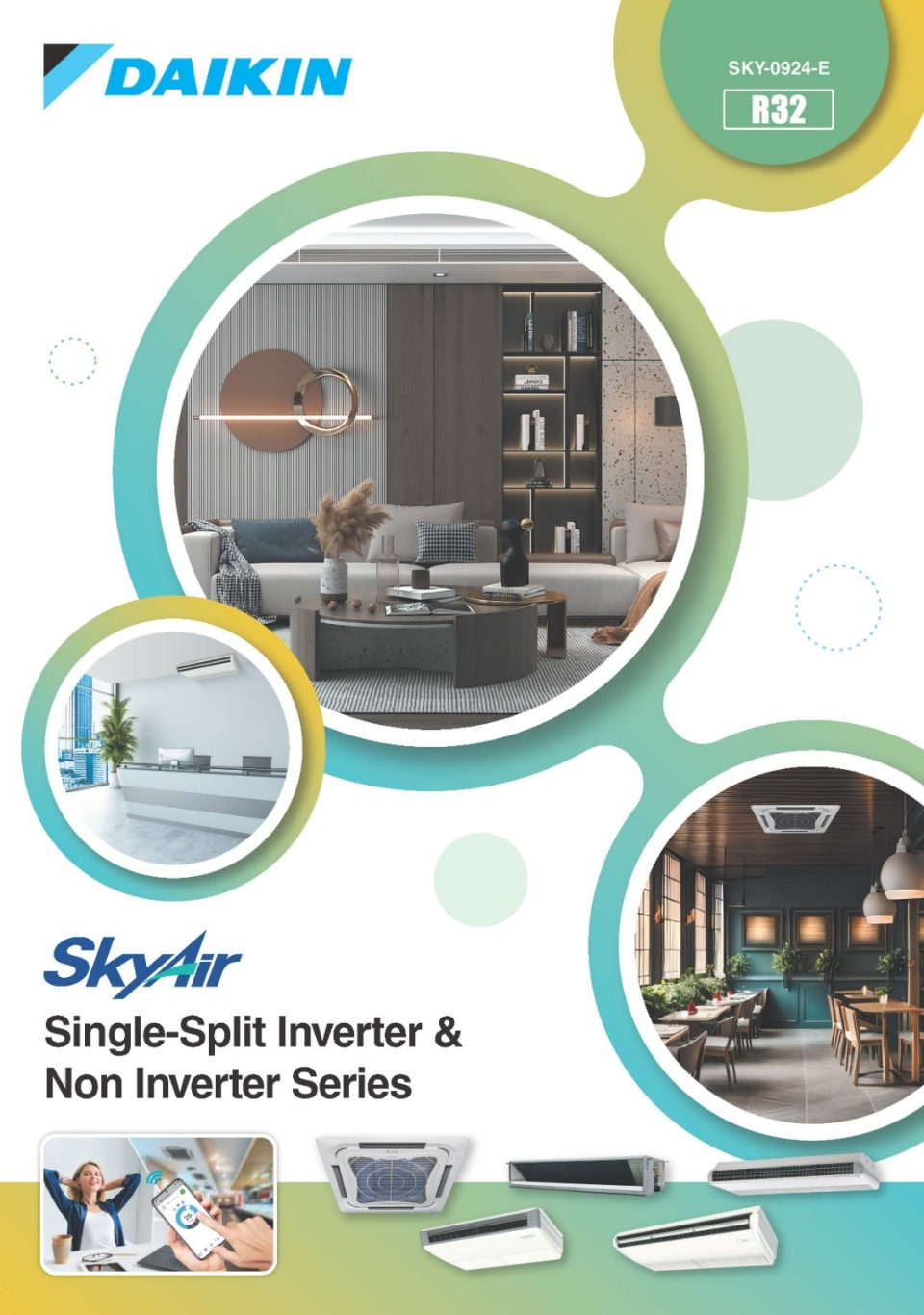 Daikin SkyAir Single Split Inverter & Non-Inverter Series