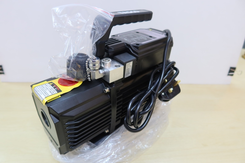 TASCO TA150XJ-EXP TWO STAGE VACUUM PUMP (3.6CFM/100L/MIN) WITH ANTI OIL BACKFLOW SOLENOID VALVE