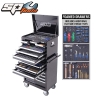 Custom Series Tool Kit - 370pc - Metric/SAE - Black/Chrome - Bonus EVA Storage Trays | SP50110X Custom Series Tool Kits