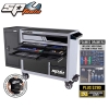 Custom Series Roller Cabinet Tool Kit with Side Cabinet - 238pc - Foamed Metric/SAE - Limited Colour Run Light Grey - Plus Eva Trays | SP50626XLG Custom Series Tool Kits