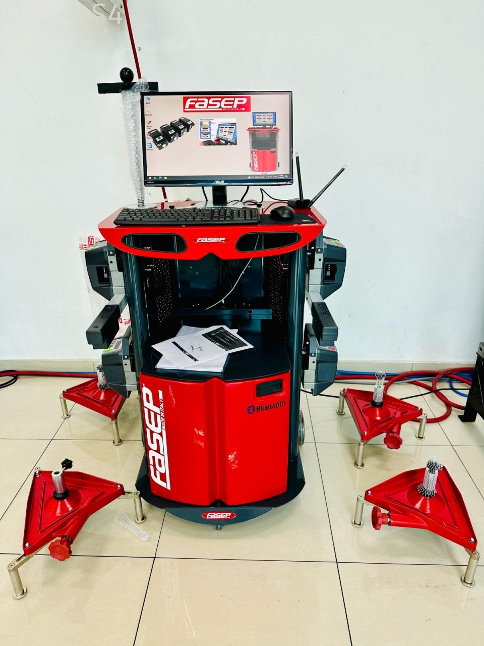 *Import Order* FASEP (ITALY) VCO-K.Eco.AV6 Truck Wheel Alignment Machine