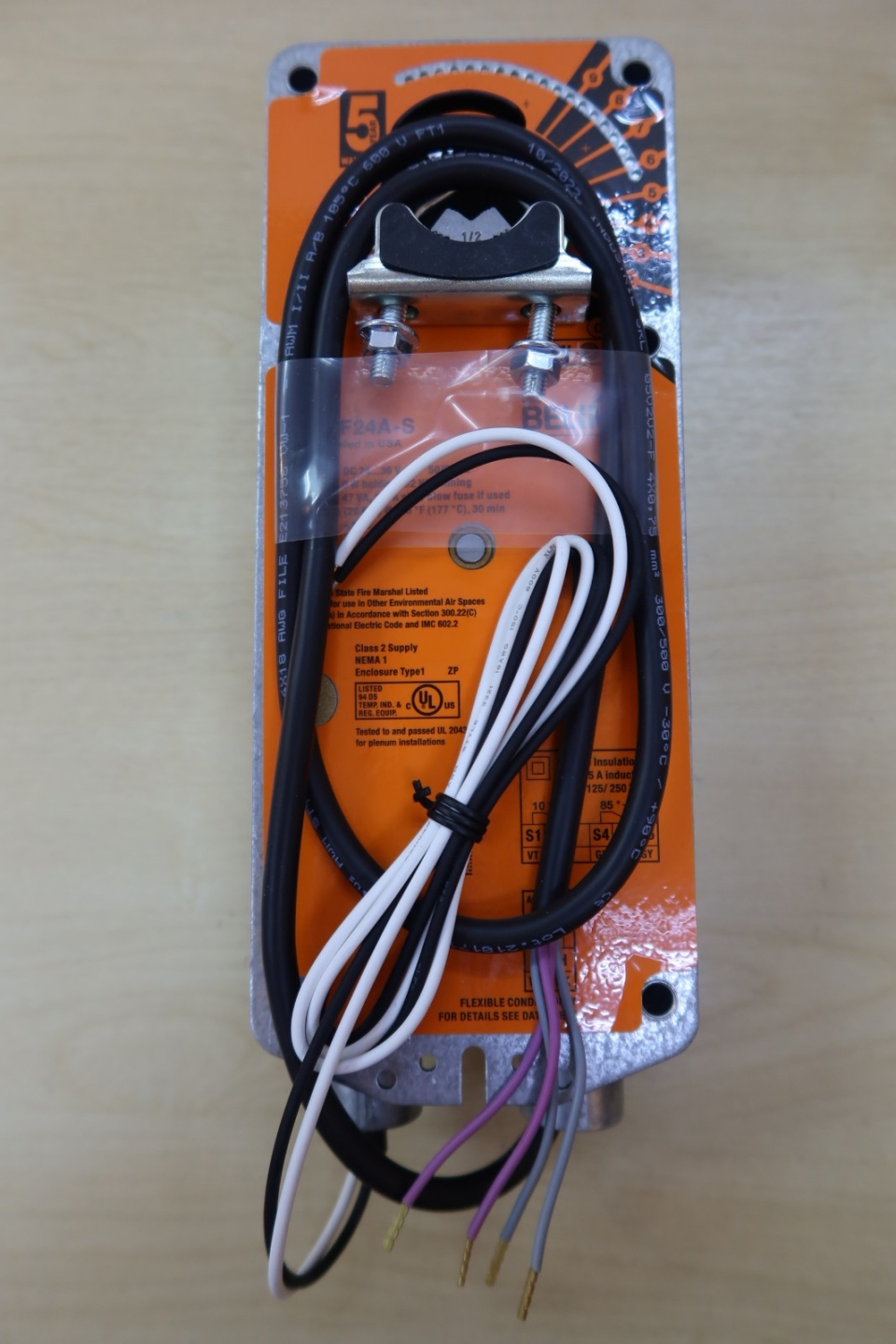BELIMO FSAF24A-S ON/OFF SPRING RETURN FIRE DAMPER ACTUATOR 20NM,AC/DC 24V,50/60HZ WITH 2x SPDT(25S)