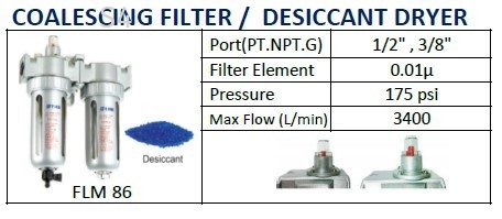 THB (JAPAN) | Coalescing Filter / Desiccant Dryer