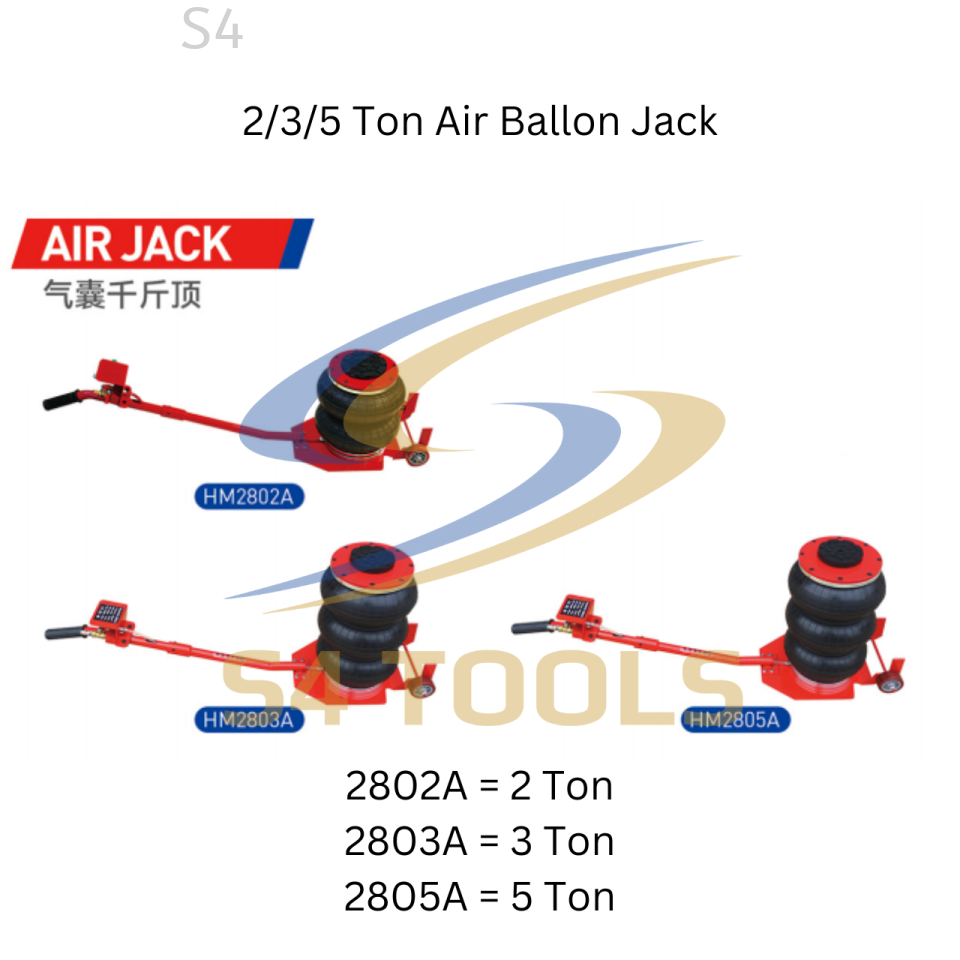 S4Tools Automotive Garage Air Ballon Jack