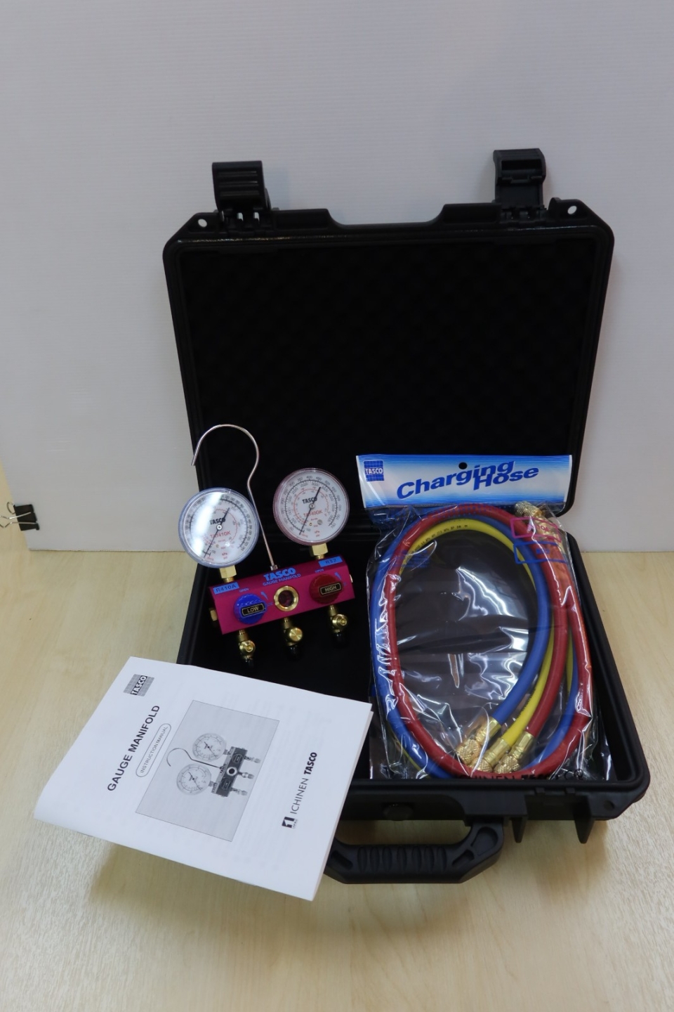 TASCO TASCO TA122G-1-EXP BALL VALVE MANIFOLD GAUGE (R410A & R32)