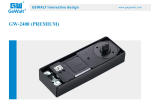 GW Gewalt Floor Spring / Floor Hinge GW-2400 180-250KG Floor Hinge & Patch Fittings Glass Hardware & Accessories