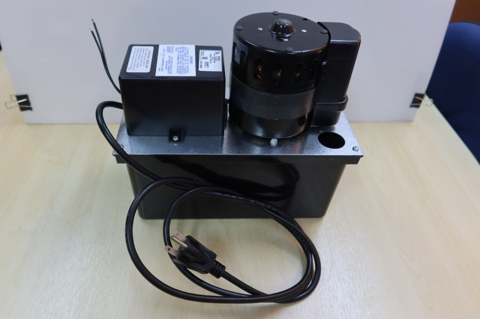 LITTLE GIANT 553245 VCL-45ULS (1/5HP), 230V., 50/60HZ CONDENSATE DRAIN PUMP WITH THERMALLY PROTECTED