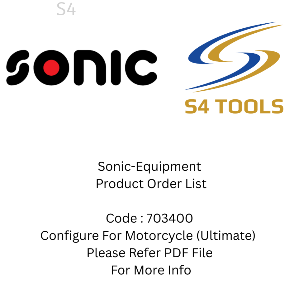 Sonic 340Pcs Motorcycle Ultimate Version Tool Set (703400)
