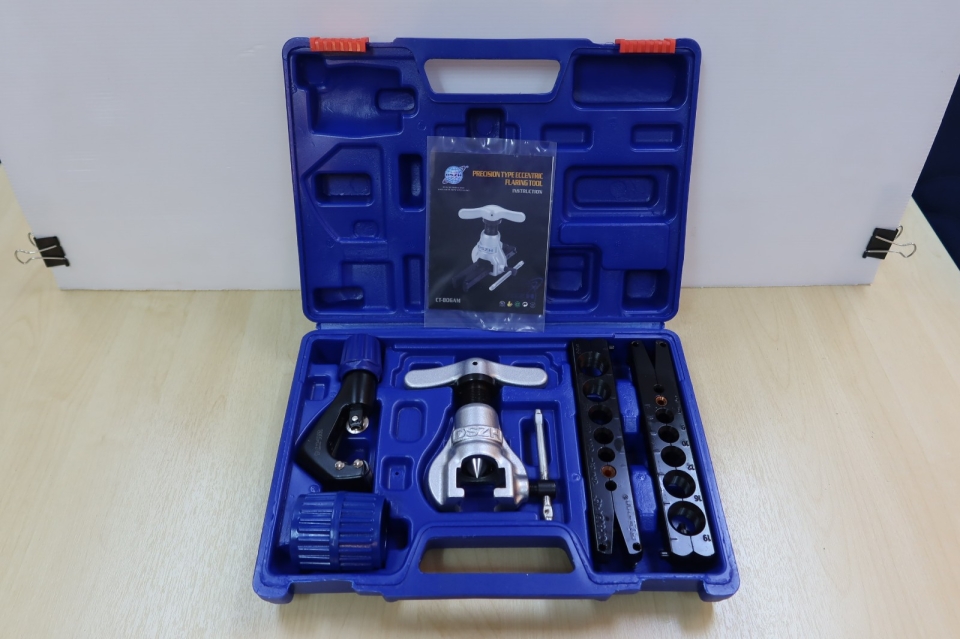 DSZH CT-808AM-L ECCENTRIC CONE TYPE FLARING TOOLS 45กใ (O.D. 3/16"~3/4" / 5mm~19mm)