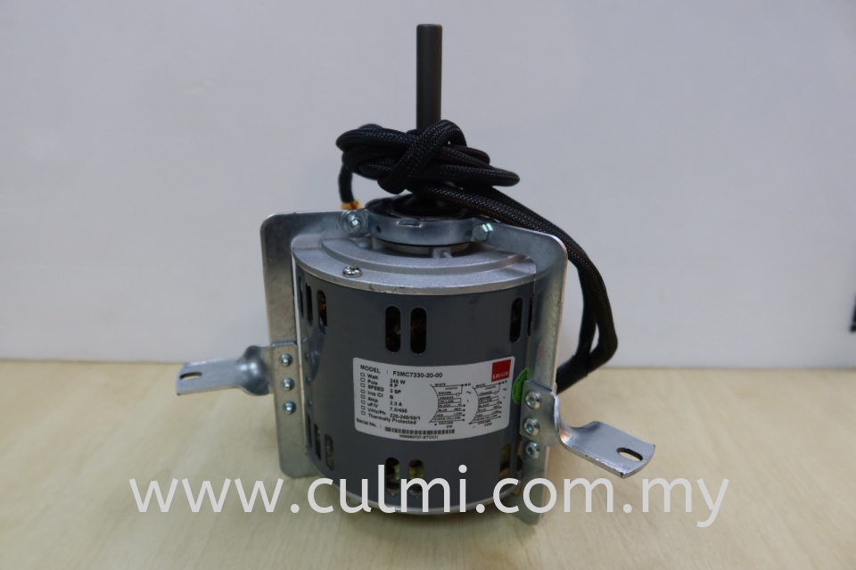 KRUGER F3MC7330-20-00 MOTOR C/W CAPACITOR 7.5UF & BRACKET(245W 220-240V/50HZ/1PH 6P-1)(KDD-9/9)(OEM)
