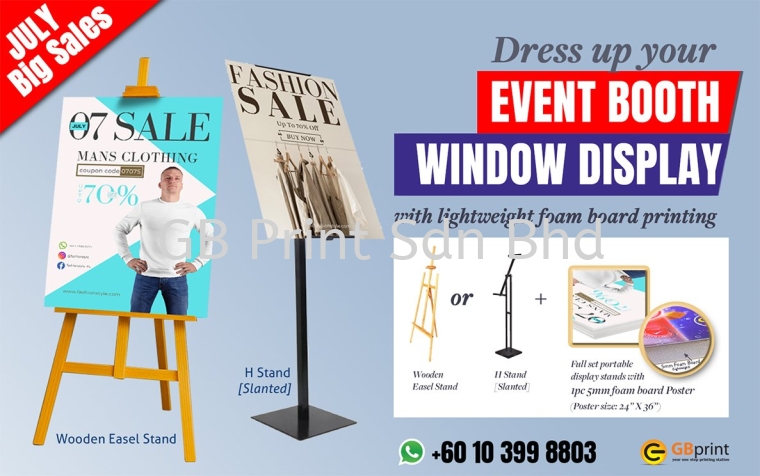 July Promotion for Full Set Display Stand