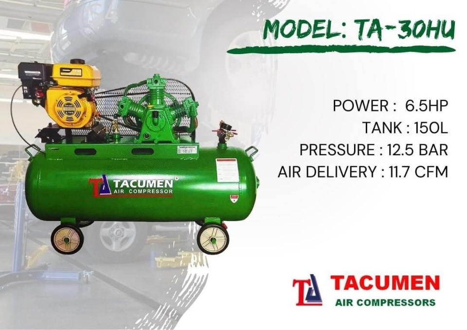 TACUMENT TA-30HU | Out-Station 3HP Air Compressor