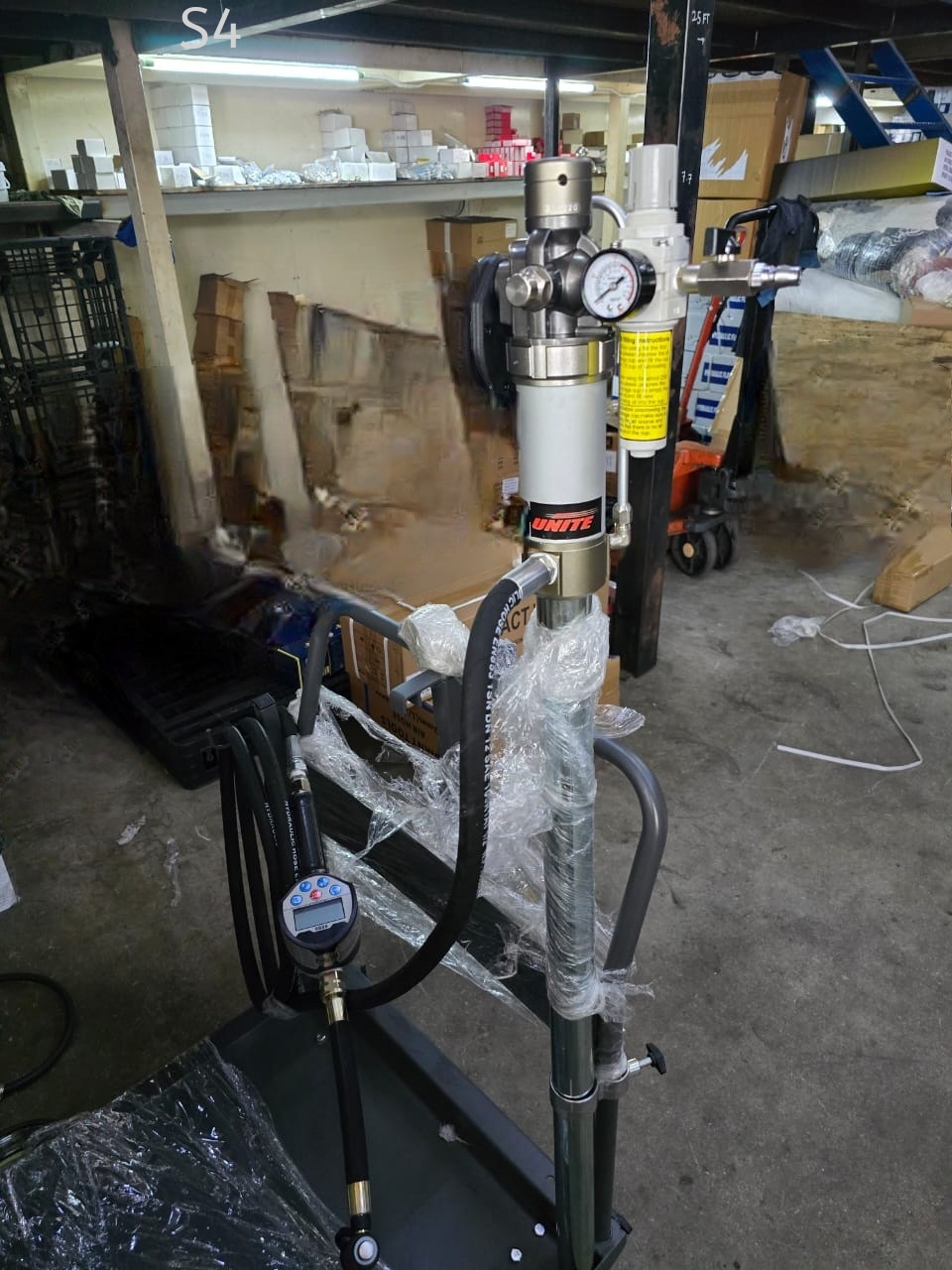 *Special Order* HG-2960 | Pneumatic Oil Pump with Manual Dispensing (For 209L Drum)