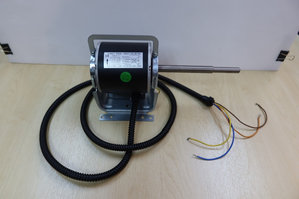 YDK55-4 (220-240V/50HZ 4P) INDOOR FAN MOTOR (W/ 3.5UF CAP.) (P/N:50R0700065) (WELCOME AIR-TECH)