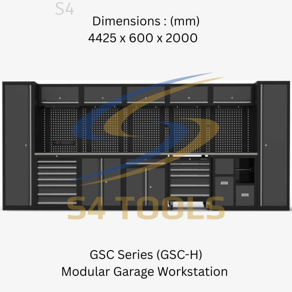 S4Tools GSC-H | GSC Series Modular Garage Workstation
