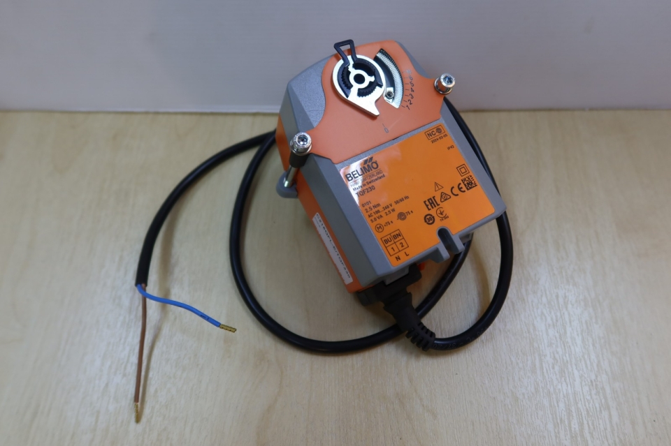 BELIMO TQF230 OPEN-CLOSE SPRING RETURN ROTARY ACTUATOR 2.5NM 100-240VAC 50/60HZ