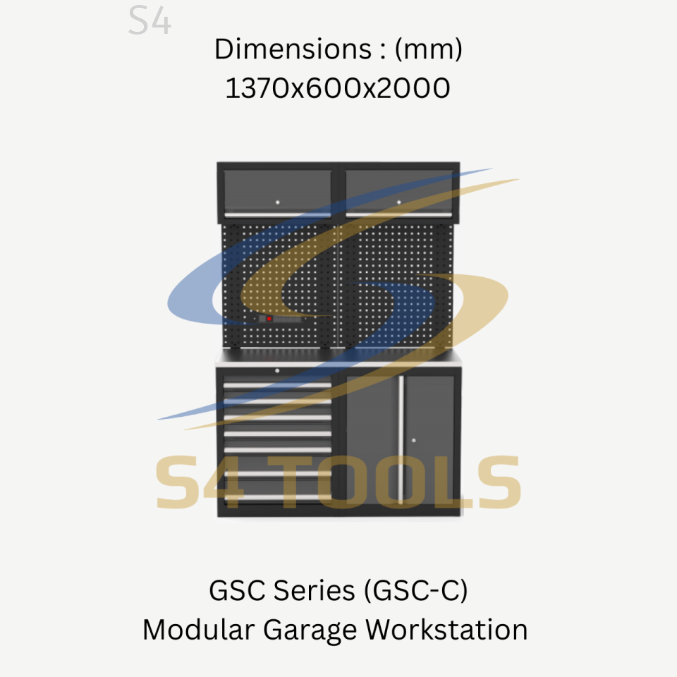 S4Tools GSC-C | GSC Series Modular Garage Workstation