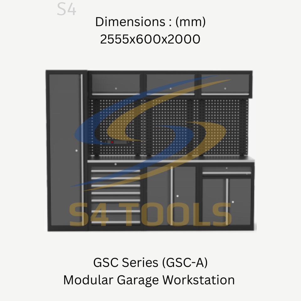 S4Tools GSC-A | GSC Series Modular Garage Workstation