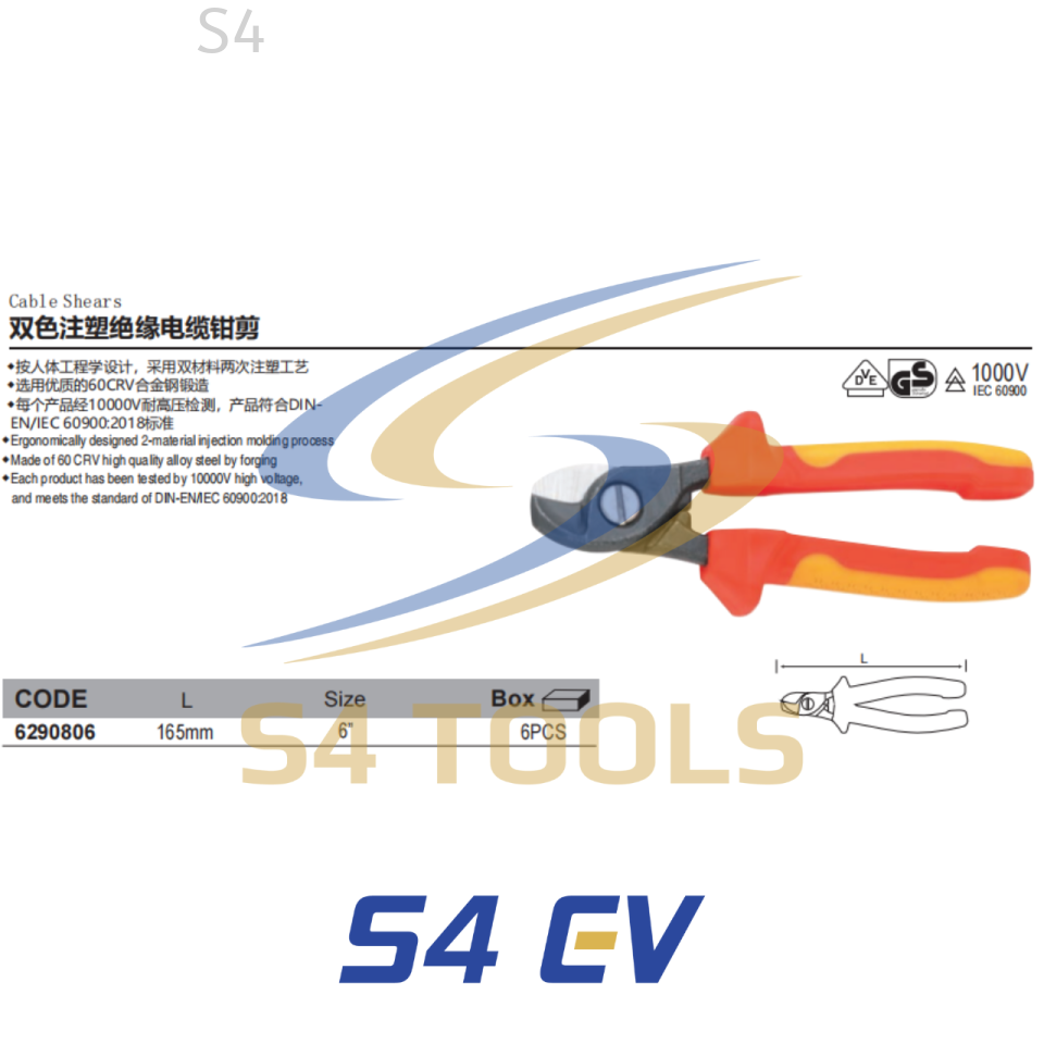 S4EV VDE Insulated Cable Shears