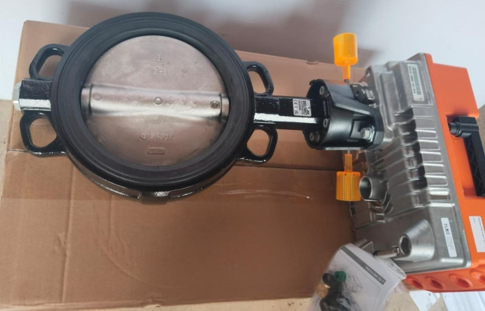 BELIMO D6200W+PRCA-BAC-S2-T-200+ZPR01 MOTOR. BUT. VALVE(WAFER TYPE)DN 8"/200 24-23OV MODULATING