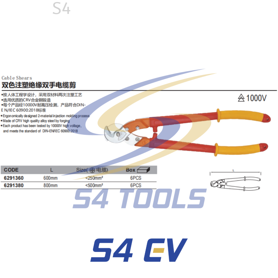 S4EV VDE Insulated Cable Shears