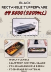 CY2800 REC BLACK 30'S+- RECTANGLE CONTAINER Plastic Containers