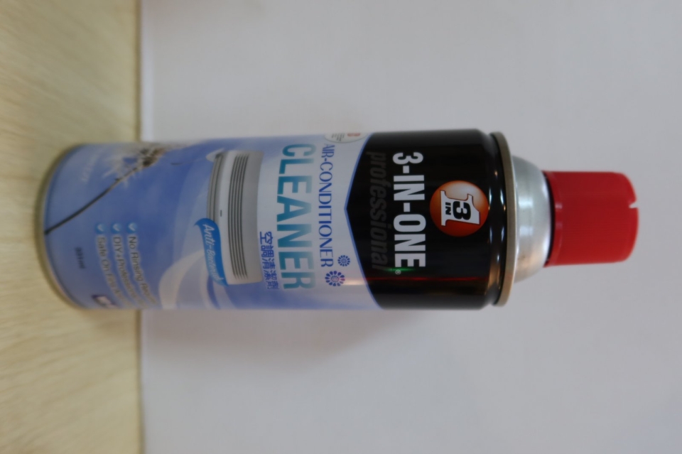 WD-40 3-IN-ONE AIR-CONDITIONER CLEANER FOAM (331ML) (12-CAN/BOX)