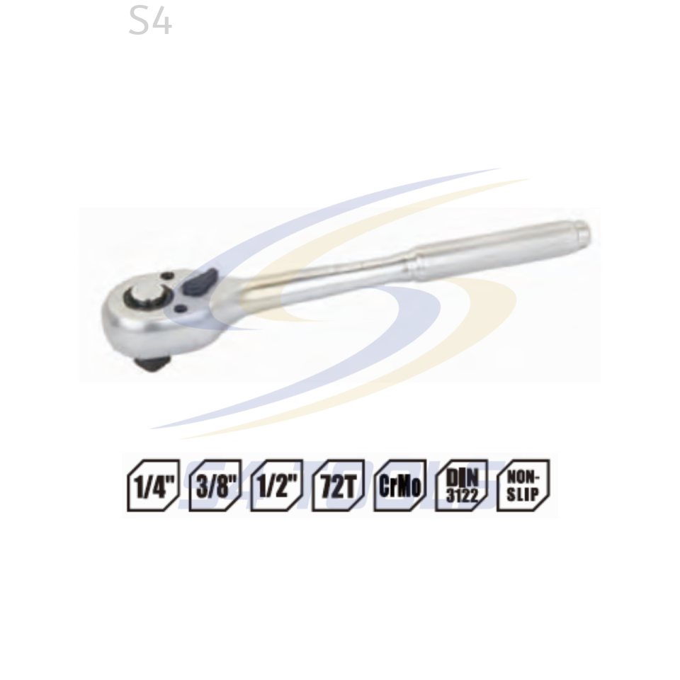 Reversible Ratchet Handle (Knurled Grip)