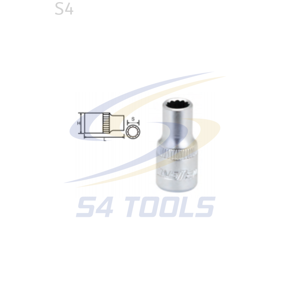 1/4¡± DR. 6PT Socket - Metric (CR-V)