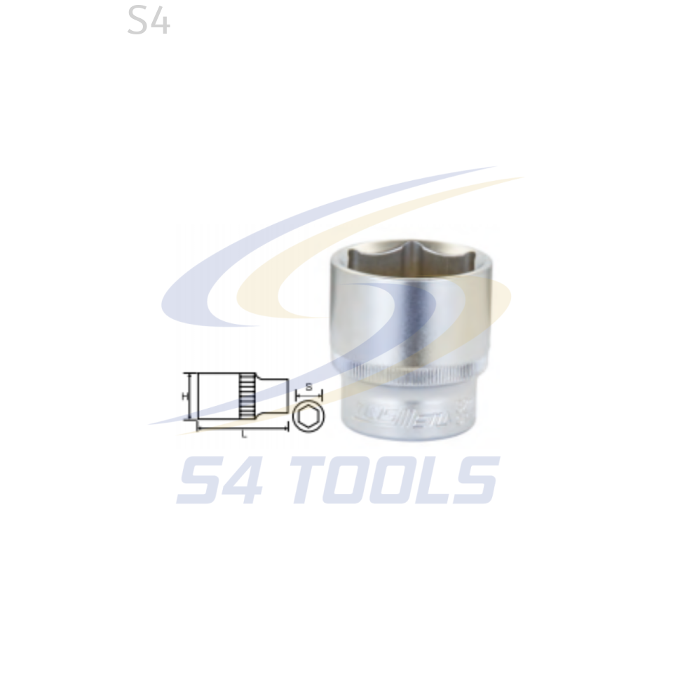 1/2¡± DR. 6PT Socket - Metric (CR-V)