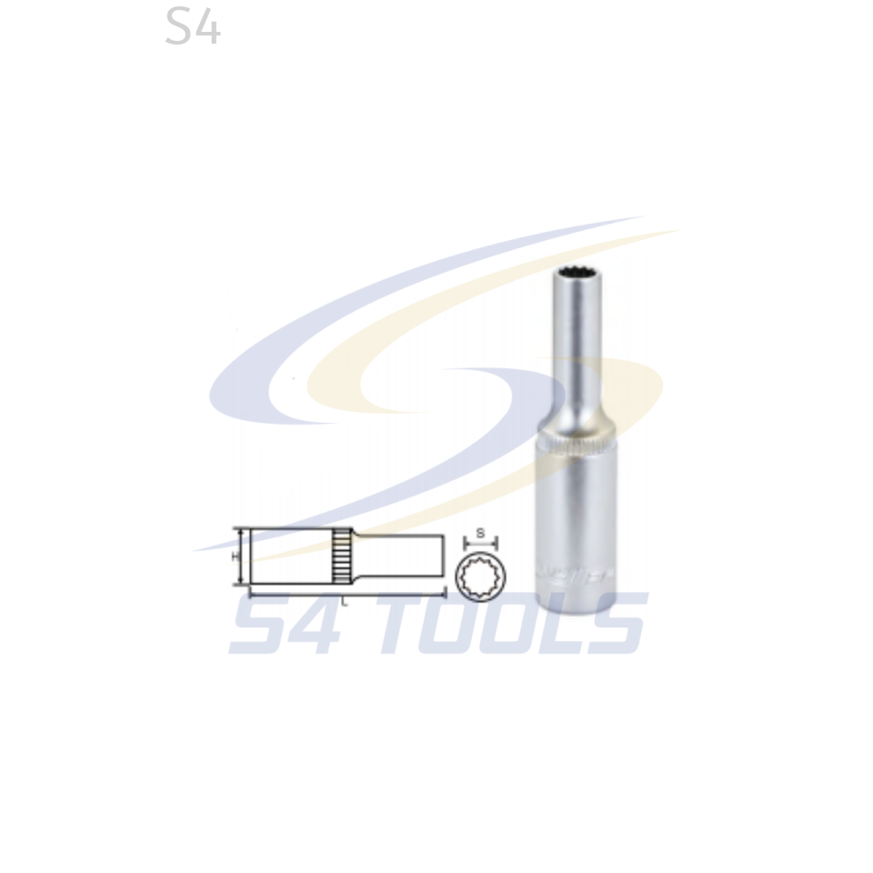 1/4¡± DR. 12PT Deep Socket - Metric (CR-V)